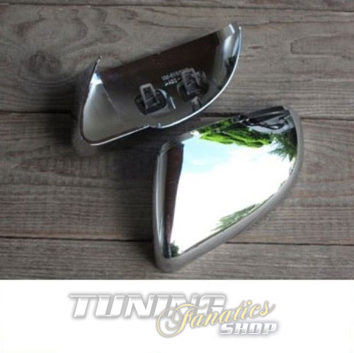 KOMPLETTE Chrom Gehäuse Spiegel Spiegelkappen Außenspiegel für VW Golf 6 VI