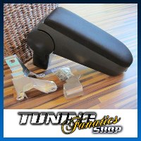 Mittelarmlehne Armlehne MAL KOMPLETT-SET für VW Golf 4 IV / Bora Textil Schwarz