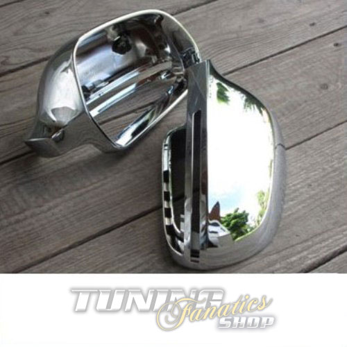KOMPLETTE Chrom Gehäuse Spiegel Kappen Außenspiegel für Audi A3 S3 8P 2008-