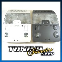 Original Innenleuchte Leuchte LED Rot Ambiente Light in Schwarz / Grau für Audi