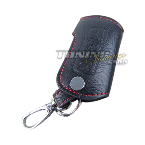 Schlüsseltasche Schlüsseletui Schlüssel Etui LEDER Rot #2 für KIA / Hyundai