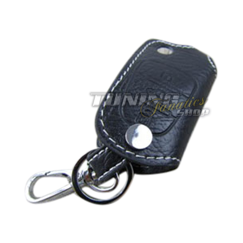 Schlüsseltasche Schlüsseletui Schlüssel Etui LEDER Weiss #1 für KIA Hyundai