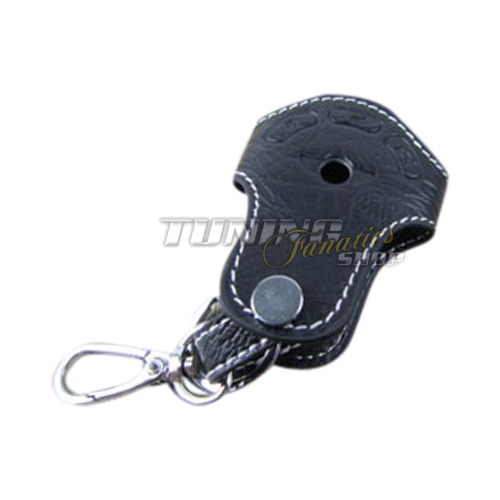 Schlüsseltasche Schlüsseletui Klappschlüssel Schlüssel LEDER Weiss für Mini