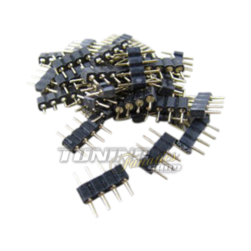 10x RGB Strip LED SMD PCB Kabel Stecker Verbinder Connector Adapter für Leiste S