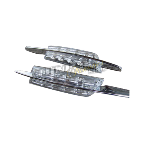 LED Seitenblinker Blinker WEISS E4 für BMW 3er E46 Limo Touring 01-2005