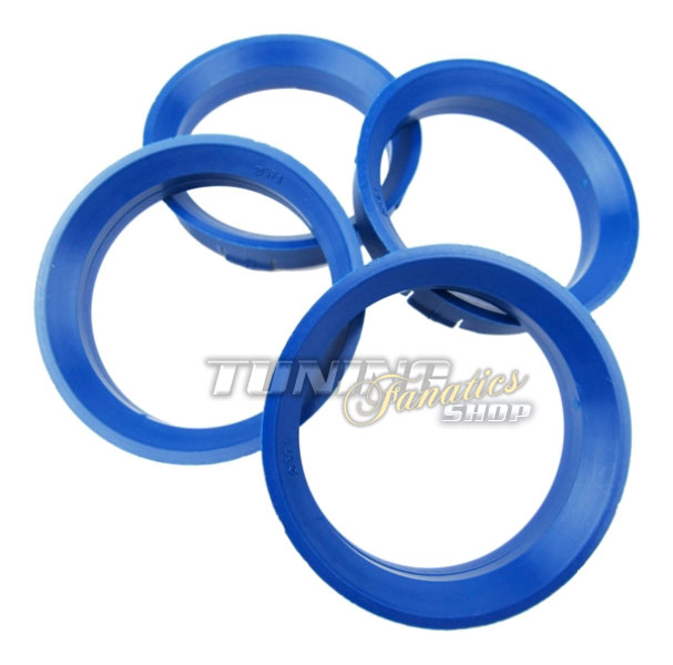 4x Alufelgen Zentrierringe Zentrierung von 66,6mm auf 57,1mm MARKENQUALITÄT #2