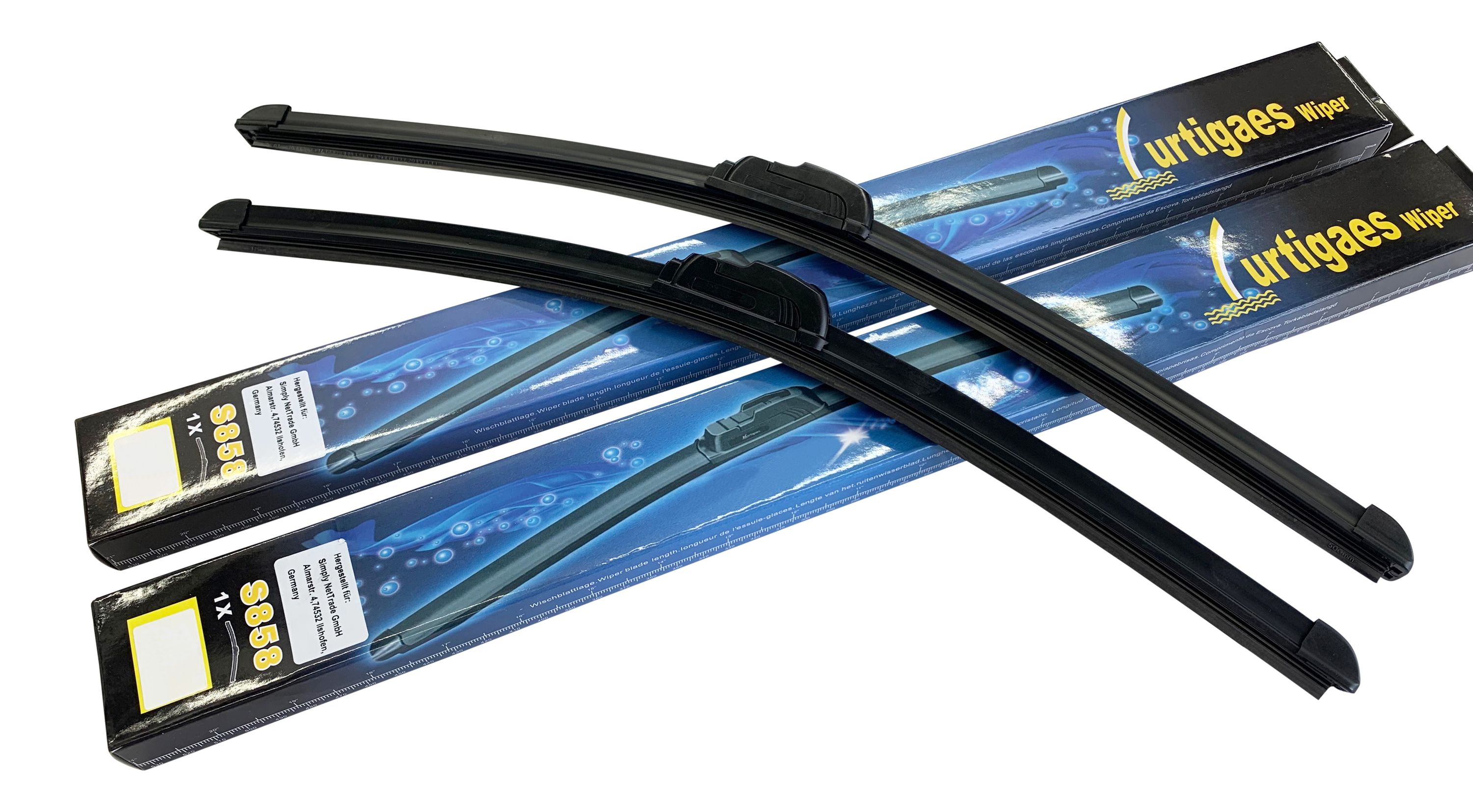 DOPPEL PACK Scheibenwischer 600/600mm für Renault Espace II ab 1991-1996