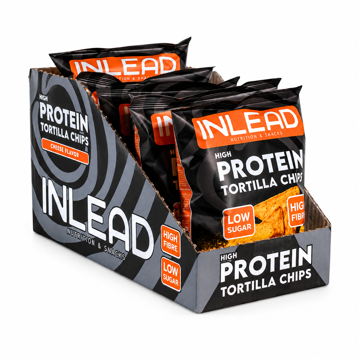 Tortilla Chips (6x50g), Inlead - Geschmack: Salt & Pepper