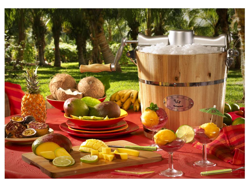 Eismaschine Sorbetmaschine - 3,5 Liter - GIVRETO