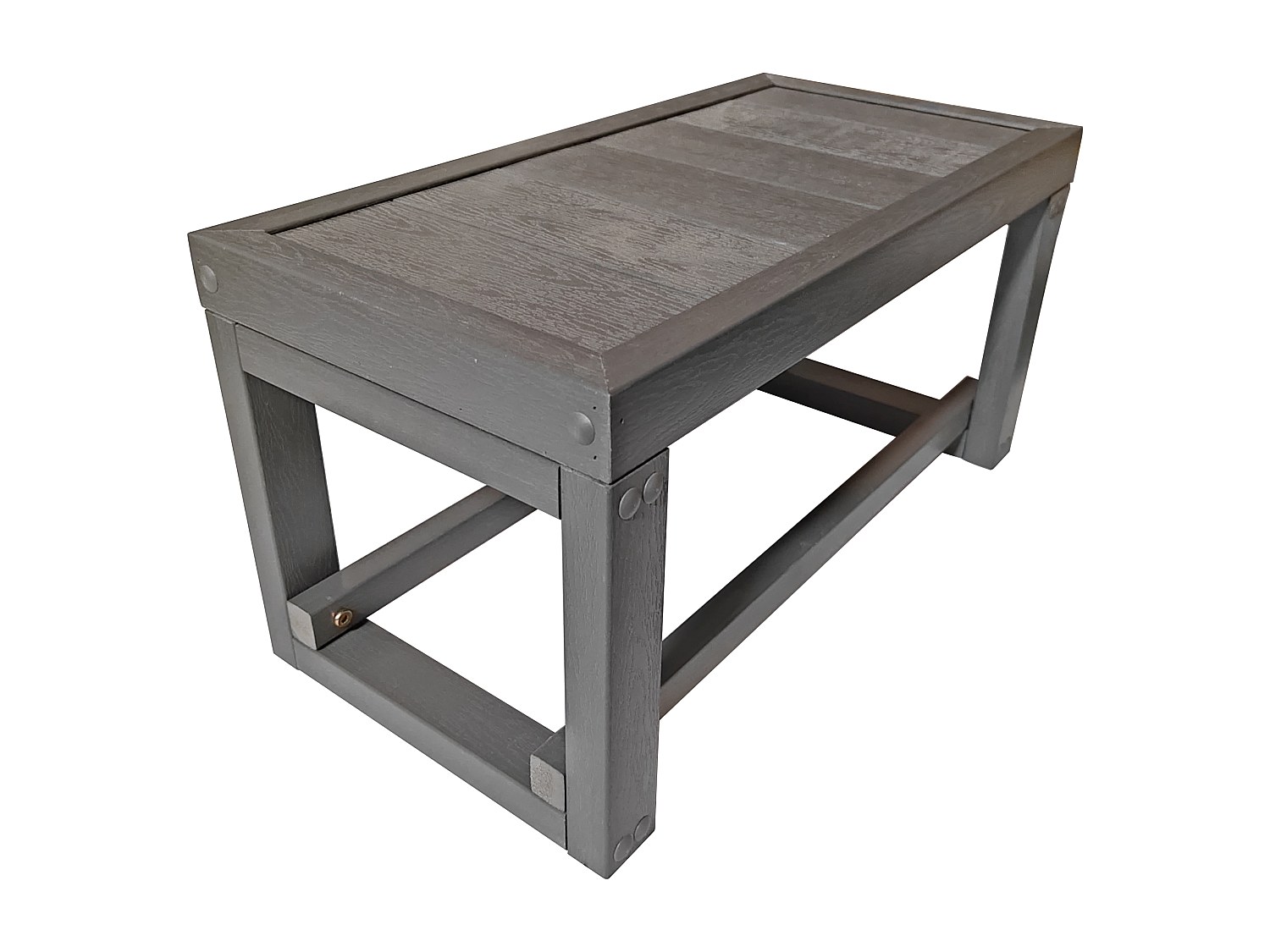 Treppe für Whirlpool - Grau L60 x B30 x H30 cm - VANUATU