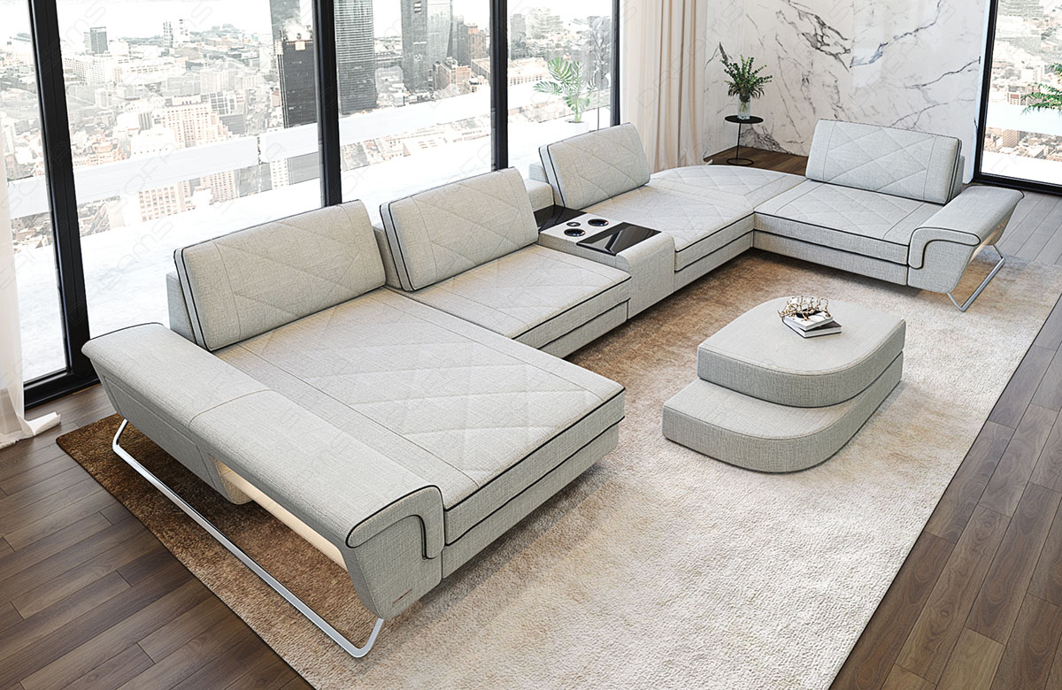 Polster Wohnlandschaft Bari – Komfort & Stil