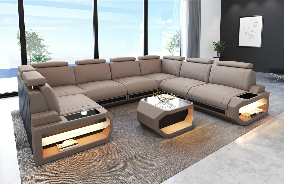 Polster Wohnlandschaft Siena - Gemütlich & Modern