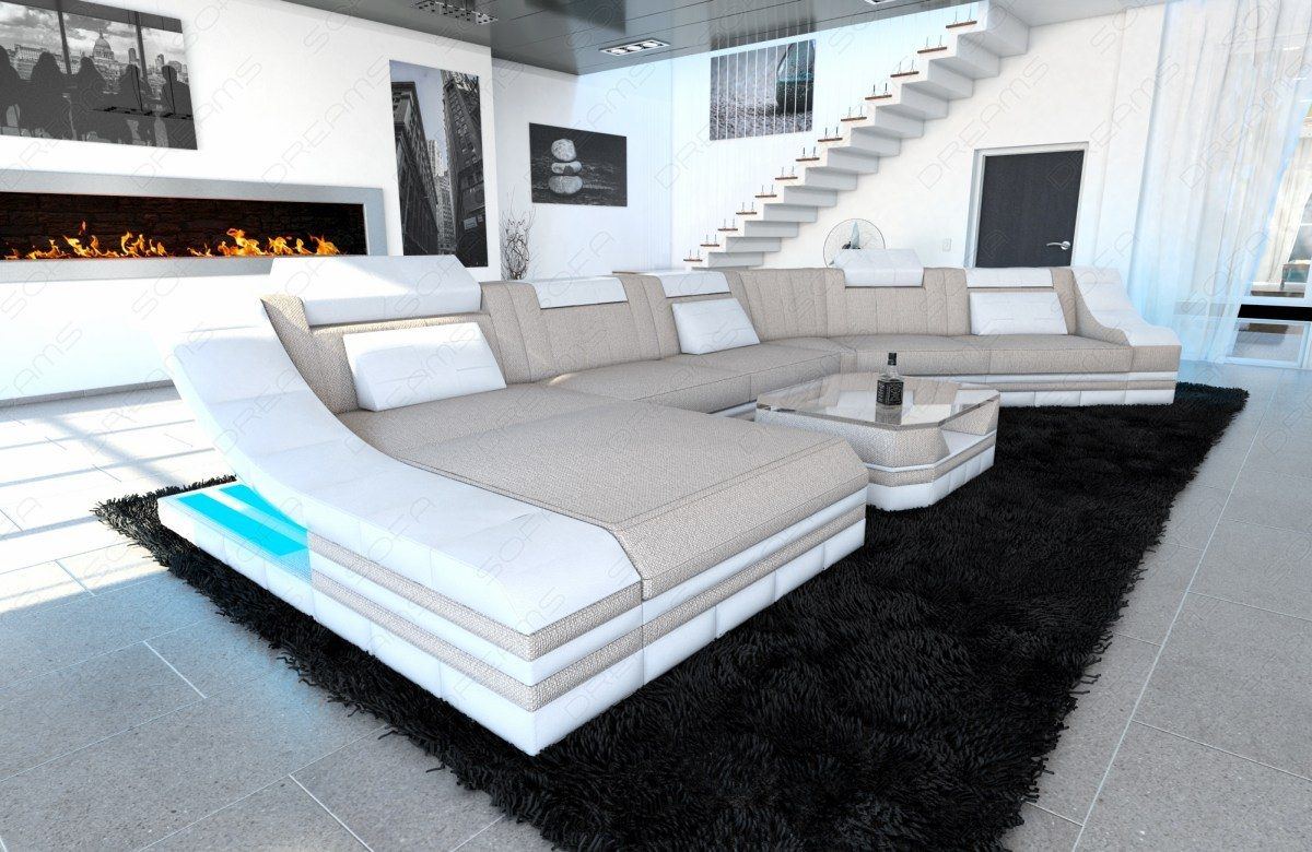 Polster Wohnlandschaft Turino CL mit LED