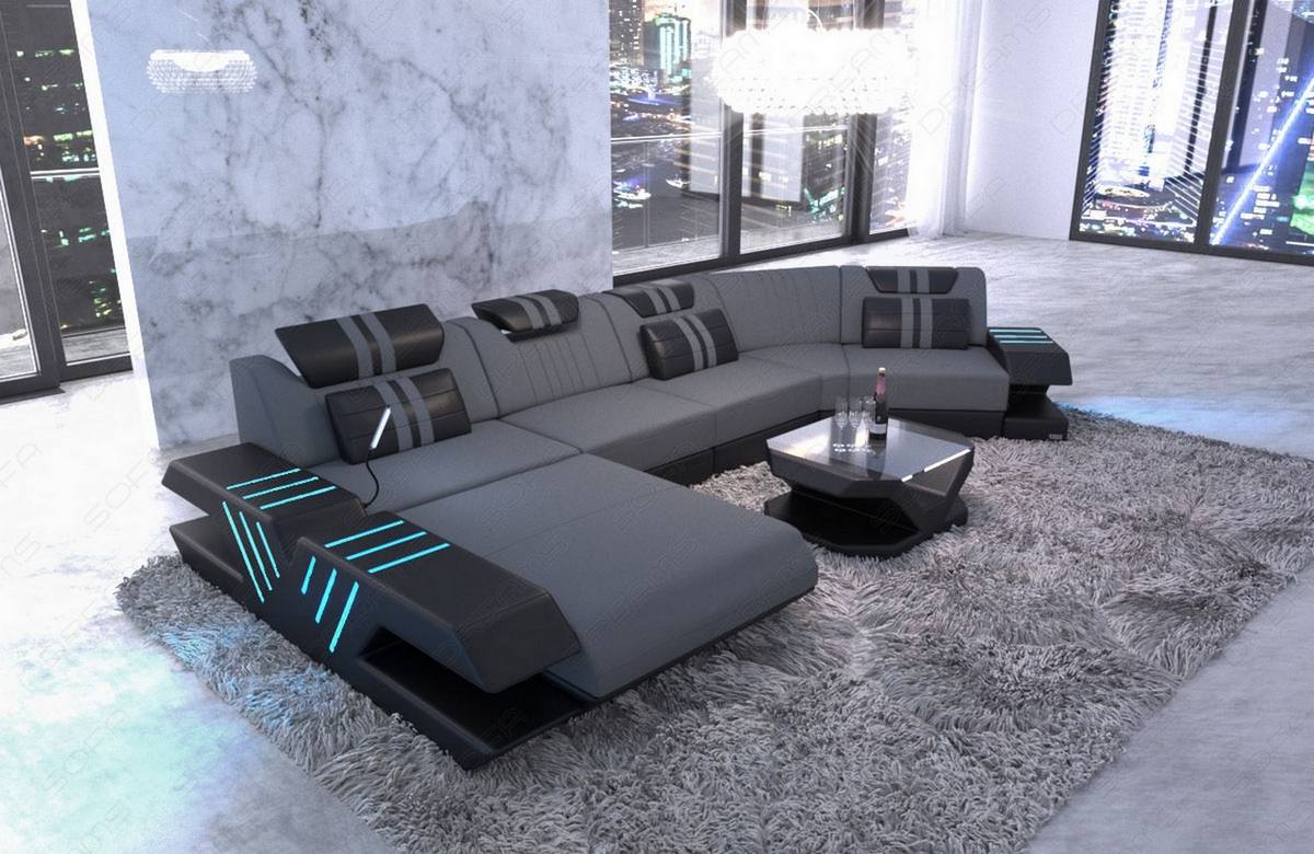 Polster Couch Venedig C-Form