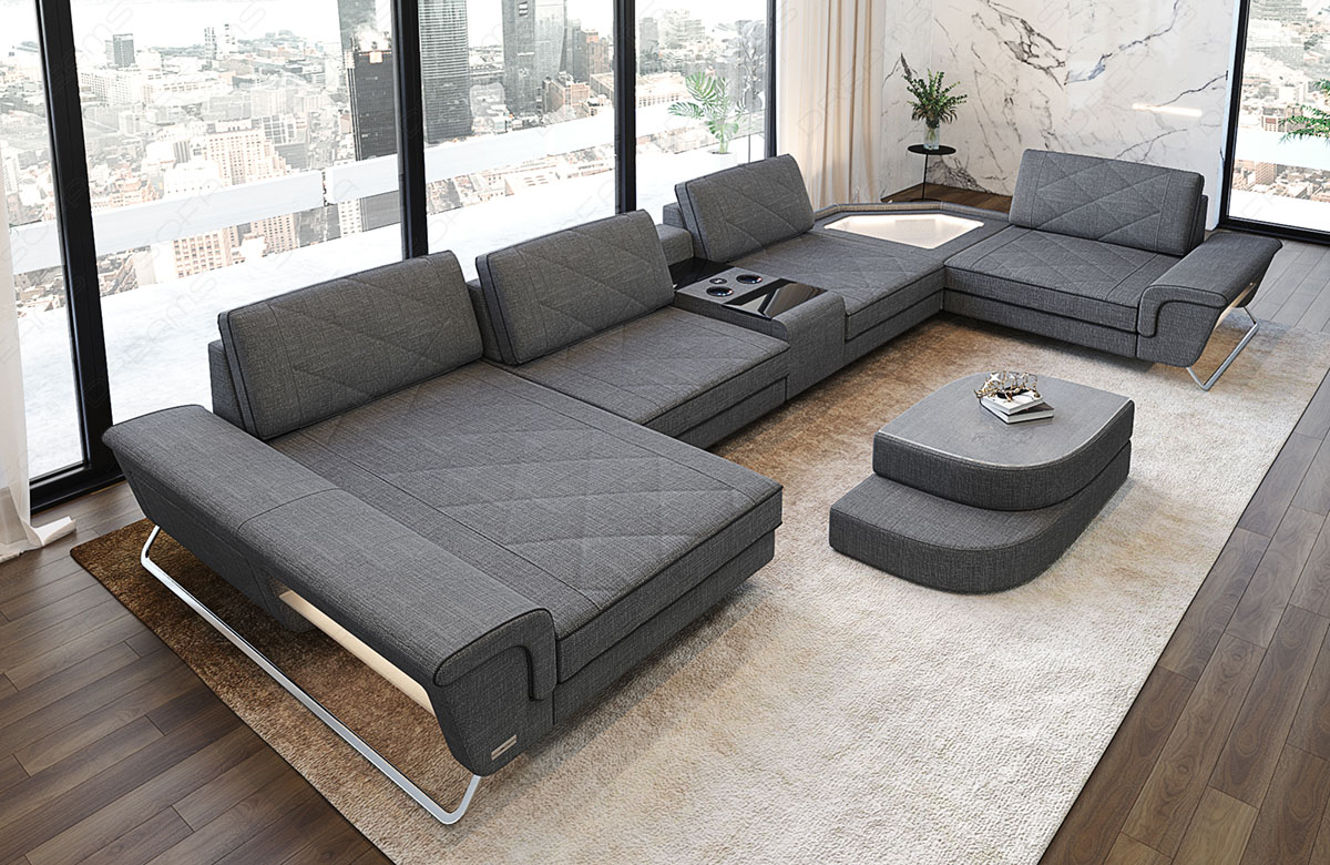 Polster Wohnlandschaft Ferrara – Bequem & Stilvoll