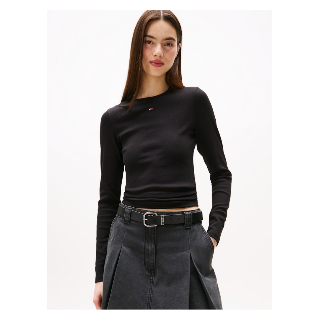 Tommy Jeans Damen Langarmshirt Dw0dw17387