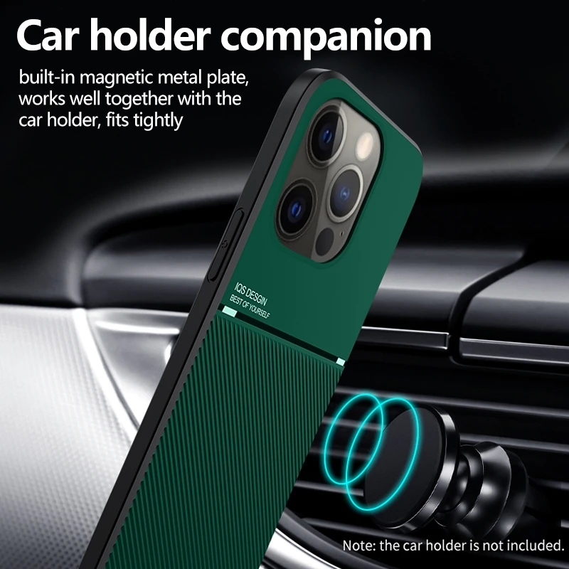 Car Magnetic Case For iPhone 14 13 12 11 Pro Max 12 13 Mini X XS Max XR Magnet Covers For iPhone 14Pro 13Pro Max Soft