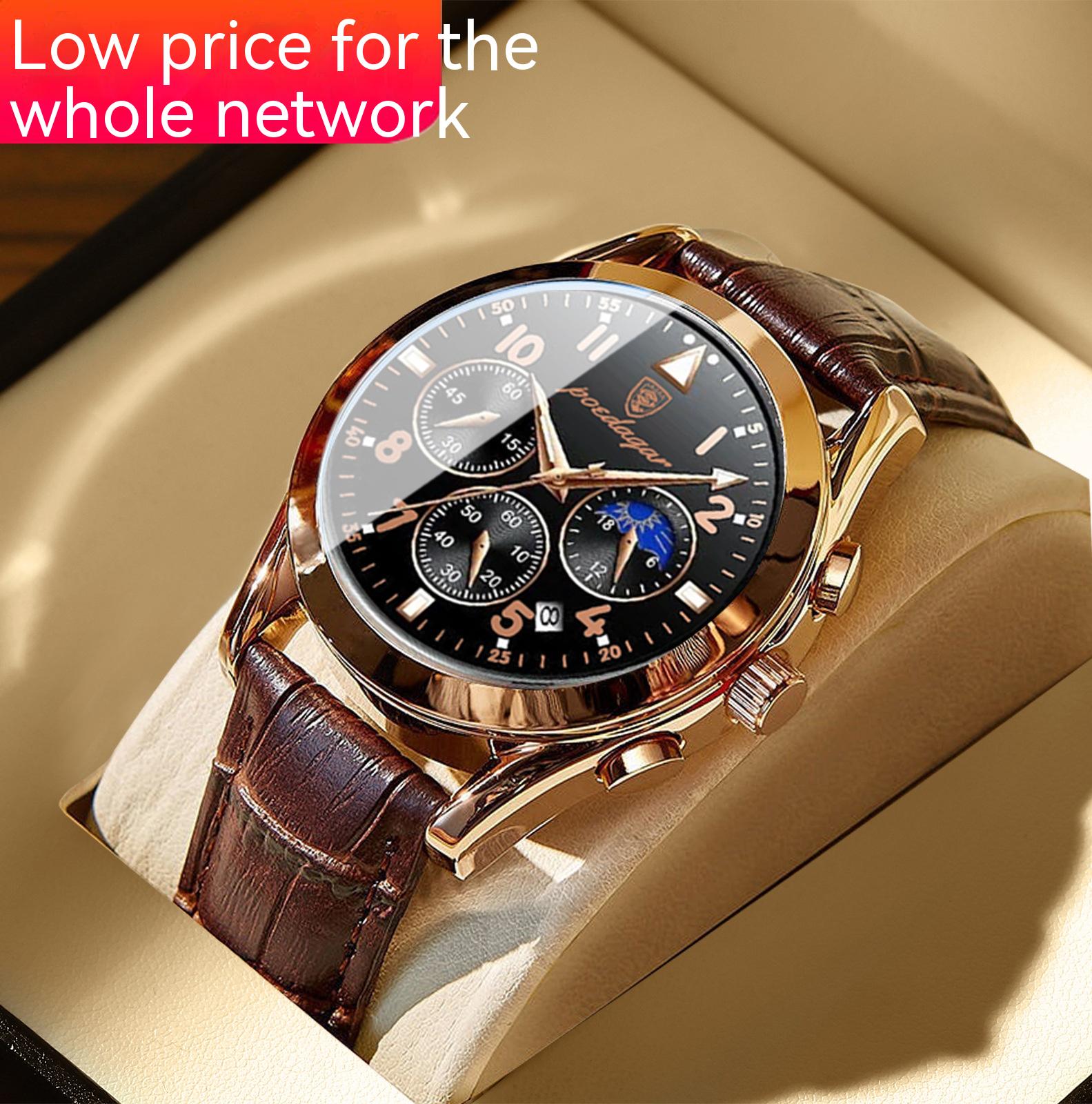 2023 New Hot Selling Black Technology Men's Watch for Male Students Korean Fashion Trend Quartz Watch for Men's Watch Popular