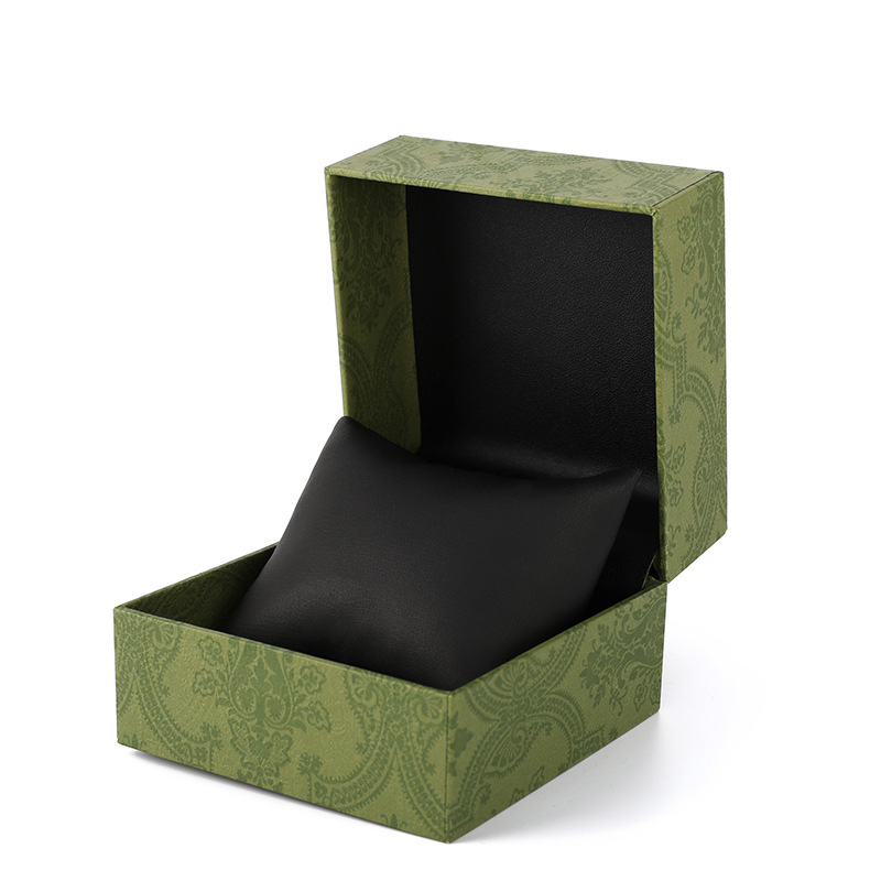 Factory direct supply watch box high end flip jewelry display paper box gift box high end storage box jewelry box