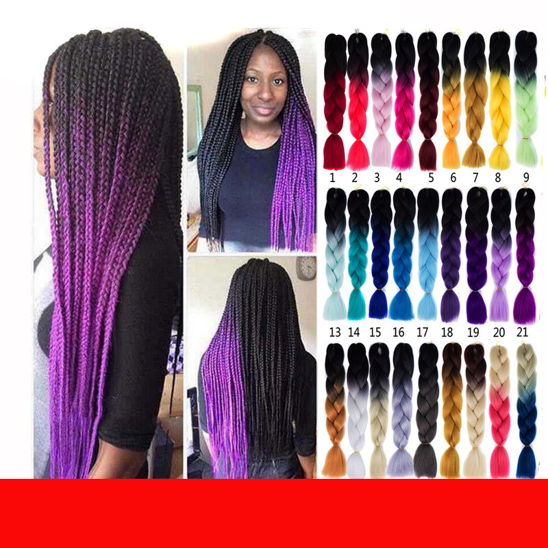 Unisex braids Synthetic braids Braid extensions Dreadlock wigs