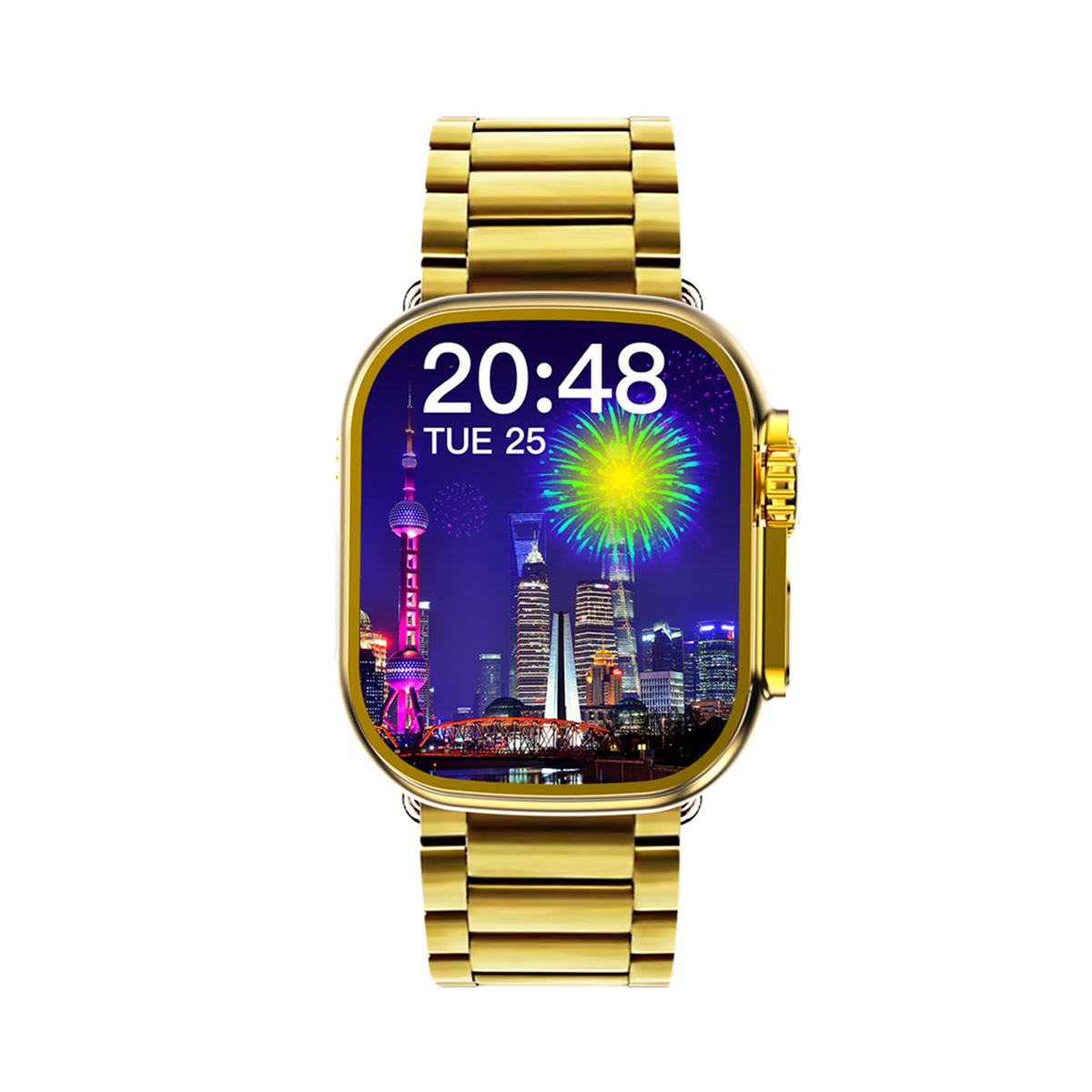 C9ultra Max Smart Watch Bluetooth Call Heart Rate Blood Pressure Monitoring Sports Tuhao Gold