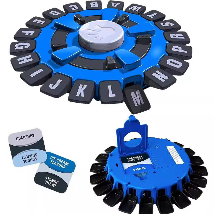 Children's Crazy Alphabet Game Fast-paced Family Board Game Educational Toy Hot-selling Board Game