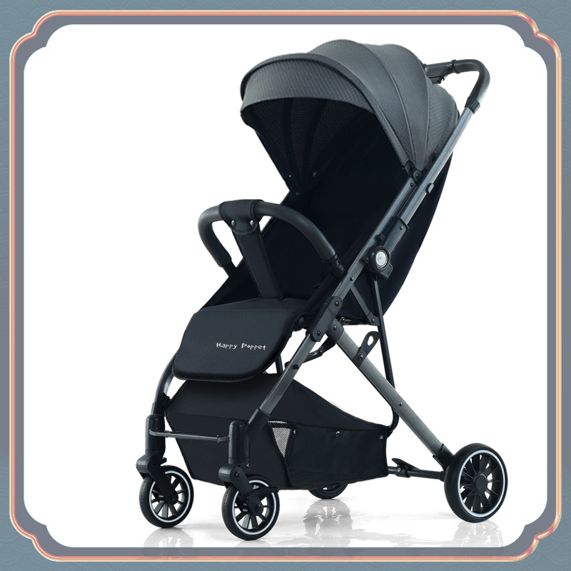 Baby Stroller Wholesale high view baby stroller, can sit or lie down, one button folding baby stroller, baby stroller, lightweight and shock absorbing