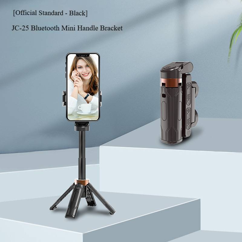 Ultra-Portable Bluetooth Selfie Stick With 360° Rotation & Tripod Stand - Mini Phone Holder With Remote Control, Adjustable For Smartphones​