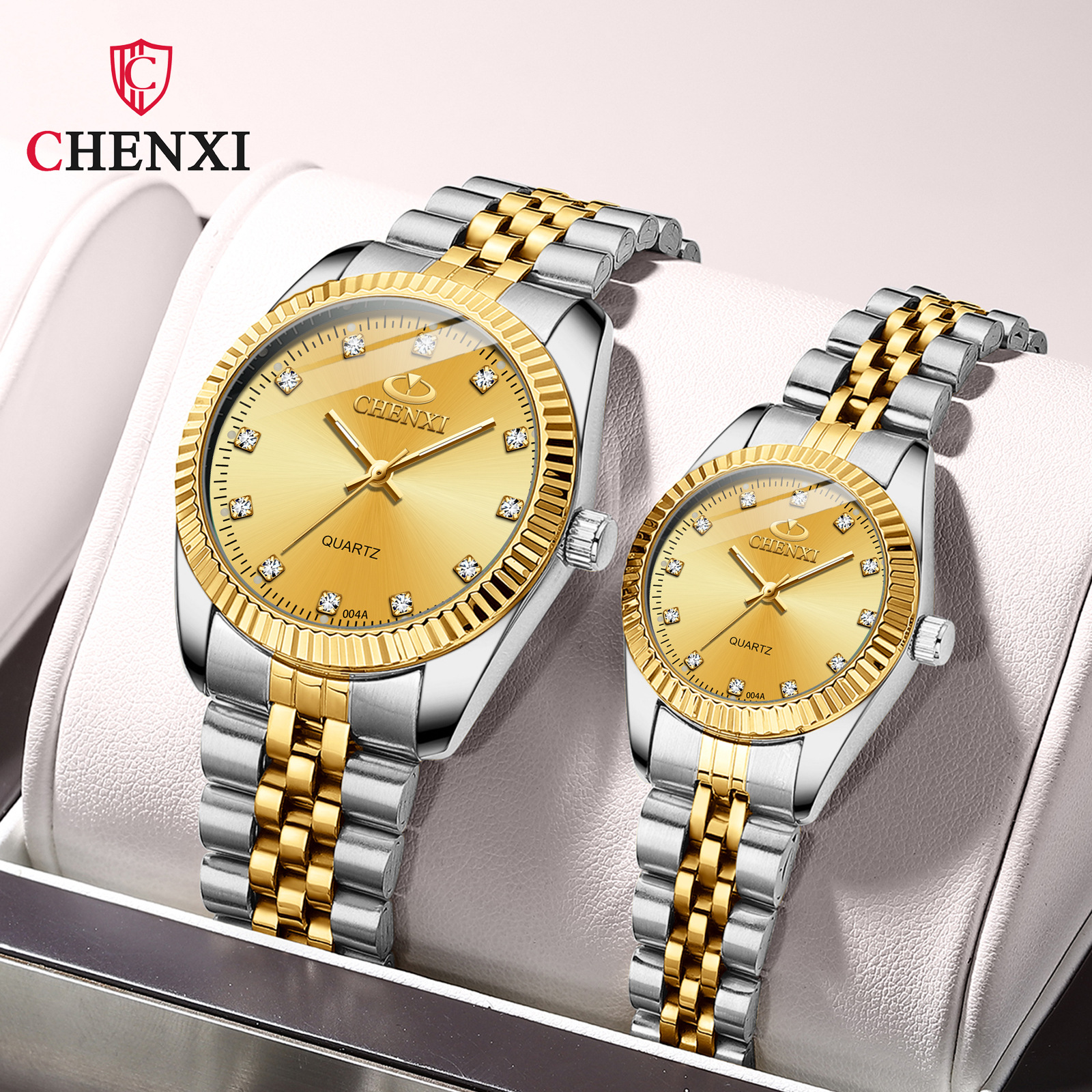 New Business Couple Watch Morning Quartz Watch Fashionable and Elegant Ladies Watch Couple Watch