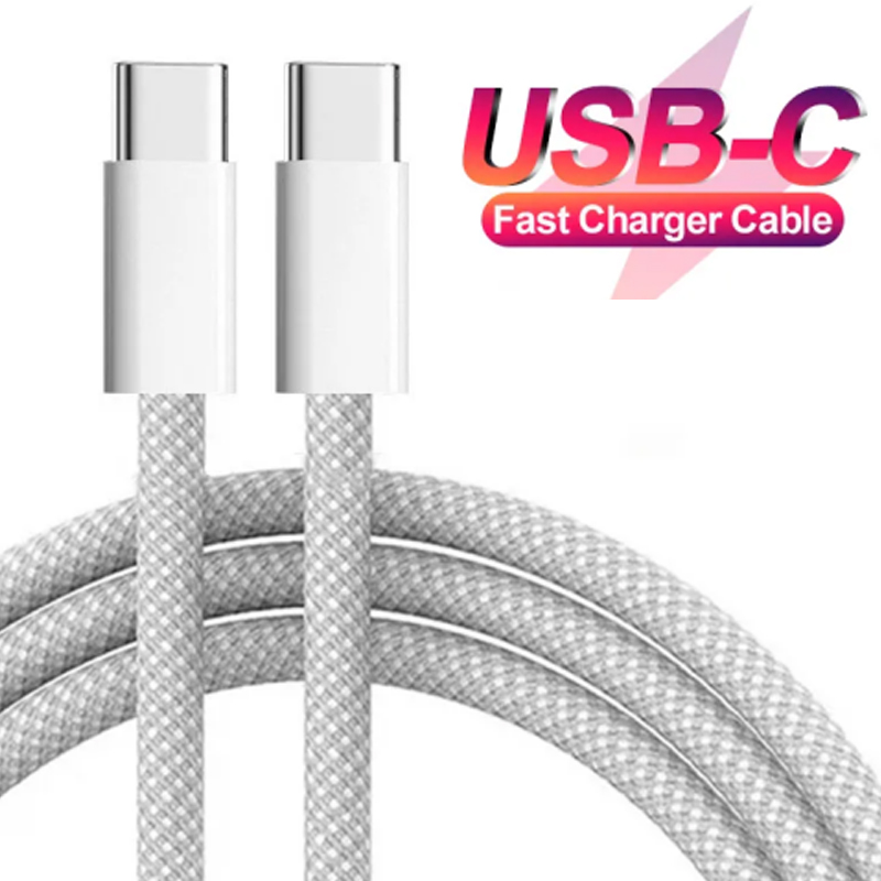 PD 60W Fast Charger Cable USB C to USB Type C Cable For Apple iPhone 15 Pro Max 15 Pro 15 Puls For iPhone 15 Charging Data Line