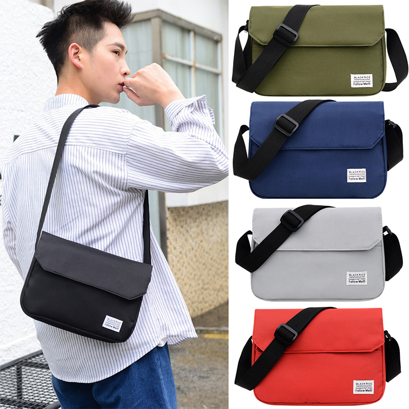 Men's And Women's Summer New Nylon Messenger Bag Crossbody Bag Cover Bag Women's Single Shoulder Bag Crossbody Bag