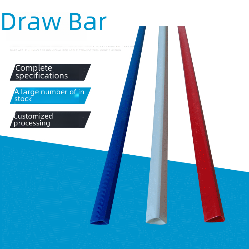 Factory wholesale PVC pull rod plastic folder color folder strip pull rod long tail clip quality assurance
