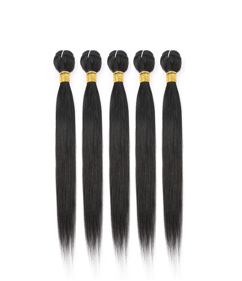 Brazilian Human Hair Straight Brazilian Human Hair Weft Straight Hair Weft 50g/PC