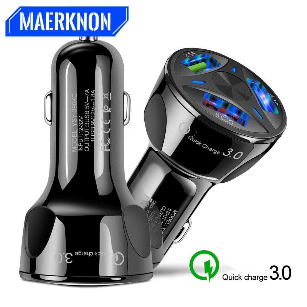 4.0 Quick Charge 3.0 QC 3.0 Car Charger for iPhone 11 X Samsung Xiaomi USB Charger QC 4.0 Quick Charge Mobile