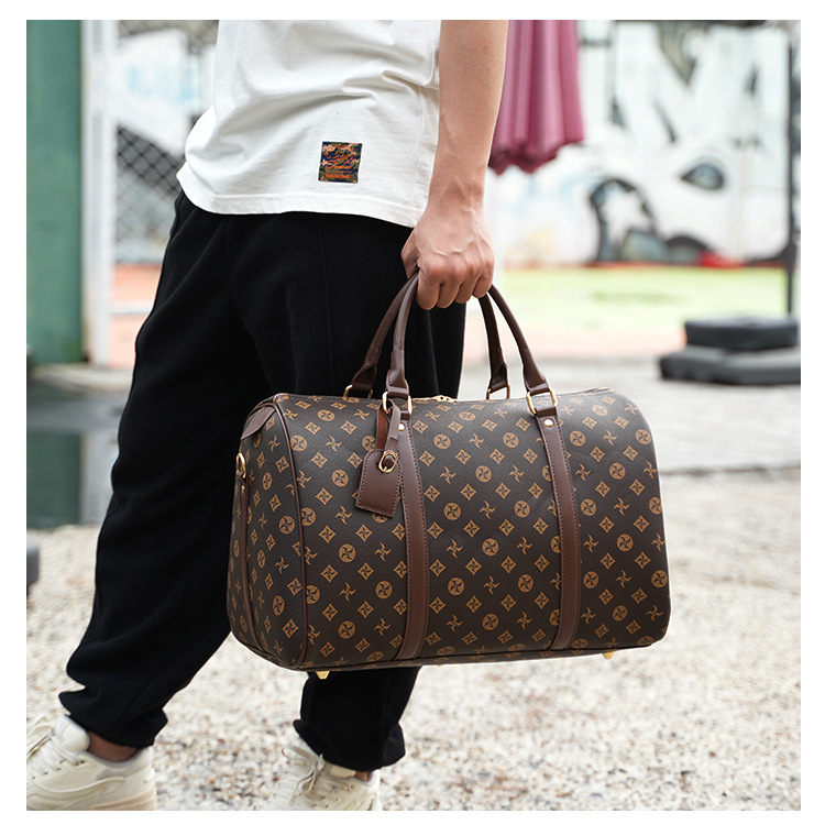 2023 New Portable Travel Bag Men's Short-distance Luggage Bag Large-capacity Travel Business Bag Business Luggage Large Bag