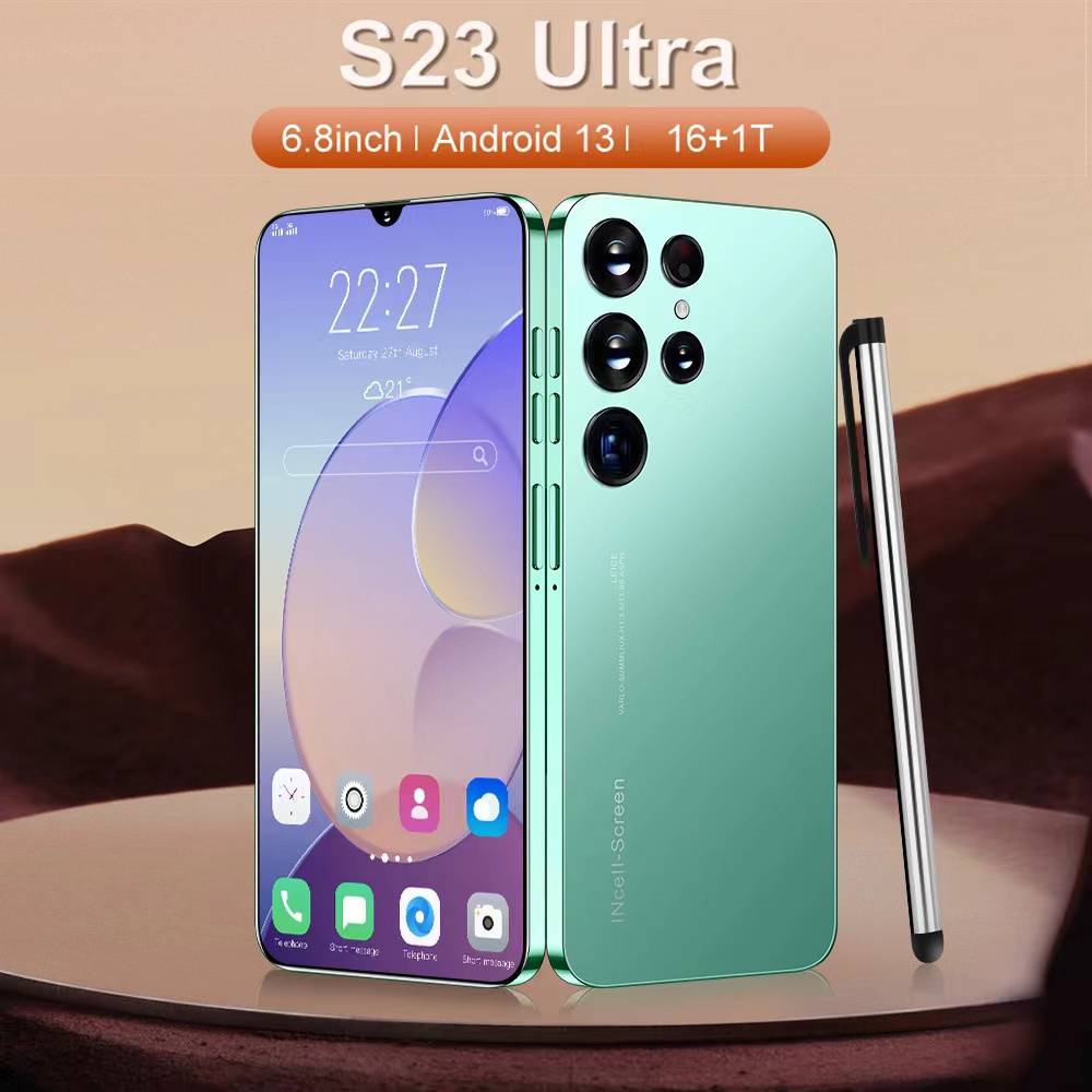 S23 Ultra Smartphone 16+1T Smartphone 7.3 Large Screen Smartphone