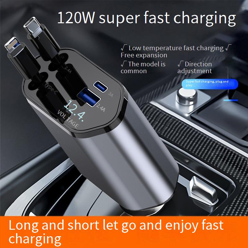 Car Chargers Super Fast Charge New Car Charger Car Cigarette Lighter Plug