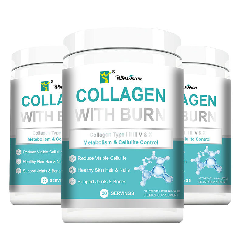 Protein Collagen With Burn Powder Skin Glutathione Support