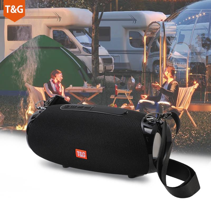 TG534 Wireless Stereo Speaker With Dual Speakers,Waterproof Design,TWS Stereo Subwoofer