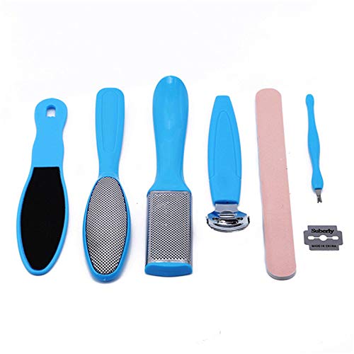 8Pcs/Set Professional Pedicure Tool Manicure Foot Care File Set Dead Hard Skin Callus Remover Scraper Beauty Pedicure Rasp Tools Pedicure Feet Care Tool Kit