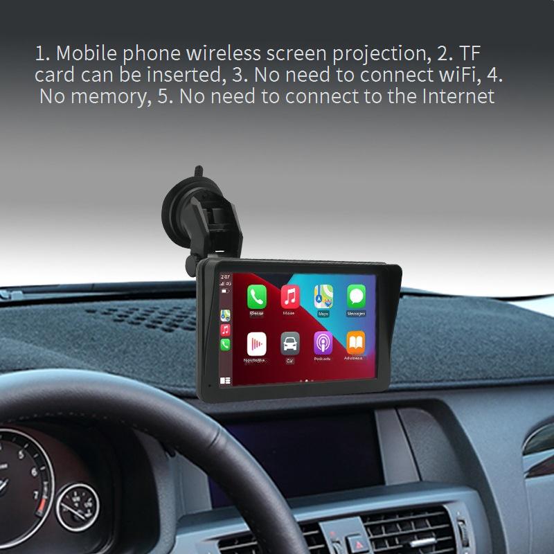 7 'car navigation Portable wireless Carplay Android AutoMP5 player PND car navigation