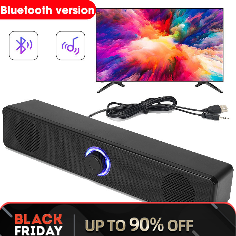 Home Theater Sound System Bluetooth Speaker 4D Surround Soundbar Computer Speaker For TV Soundbar Box Subwoofer Stereo