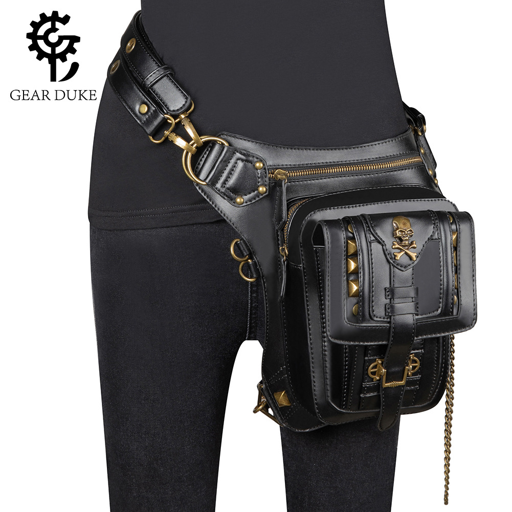 Women's Bag Leisure Tactical Mobile Phone Men's Waist BagFanny Pack Female Punk Outdoor Leisure Tactics Multi-functional Mobile Phone Men's Fanny Pack