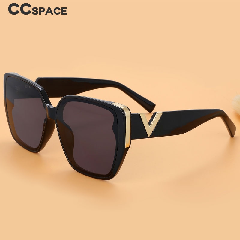 55996 Brand V-Shaped Sunglasses Women Mirror Retro Sun Glasses for Ladies Vintage Shades Female Black Oculos