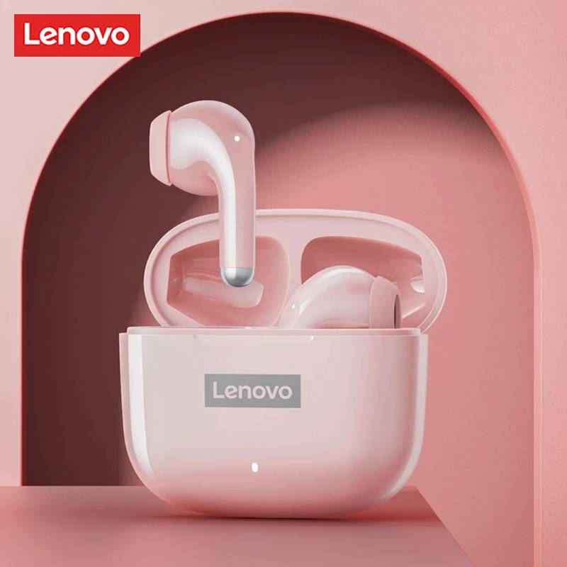 Original Lenovo LP40 Plus Bluetooth Wireless Headset Noise Reduction Headphones Stereo Sports Earbuds With Mic Gaming Headset