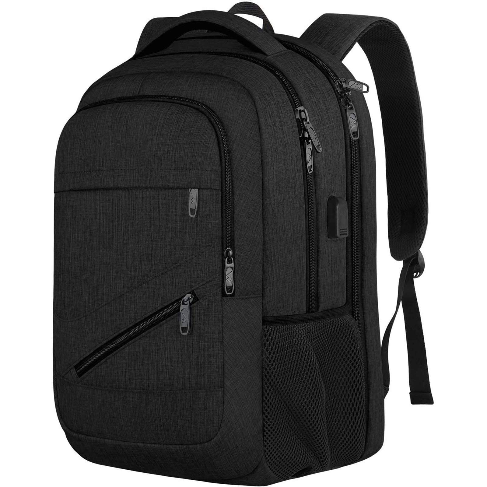 Computer backpack, large capacity, multifunctional USB backpack, business laptop, travel computer bag, men's