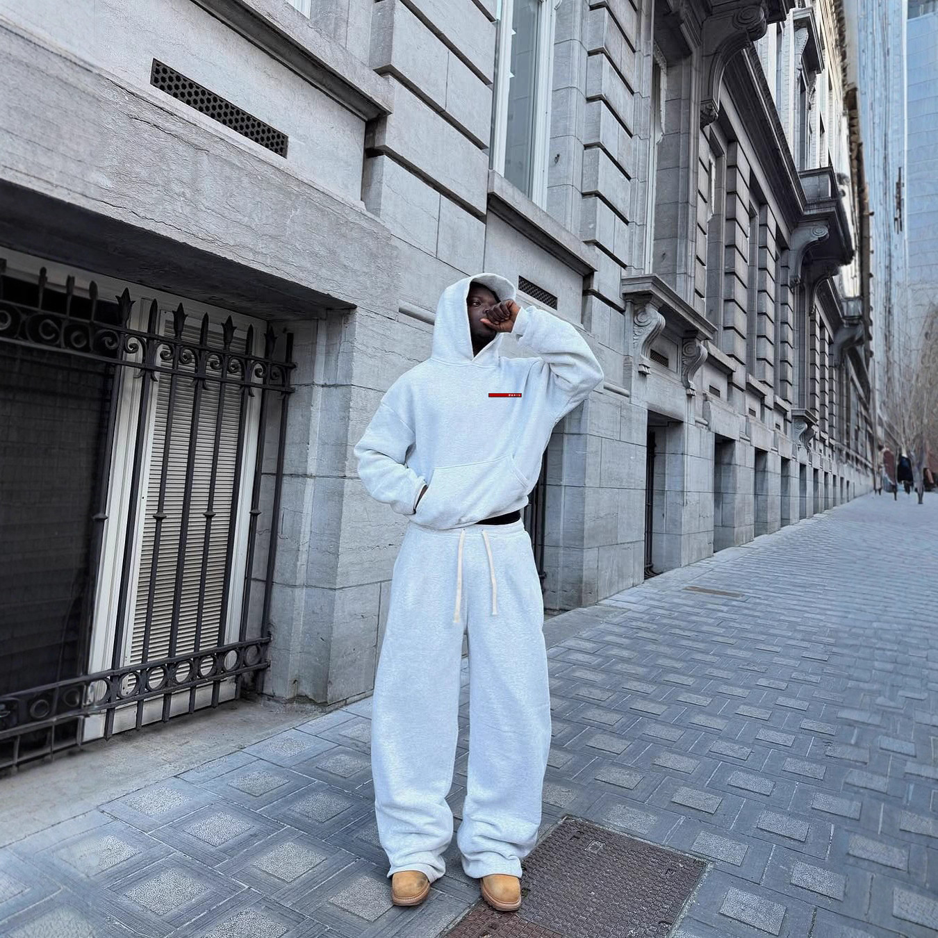 2-teiliges Freizeit-Outfit-Set für Damen mit Kapuzenpullover mit Reißverschluss und Jogginghose mit Kordelzug – Streetwear-Mode, bequeme Passform, trendige, passende Loungewear