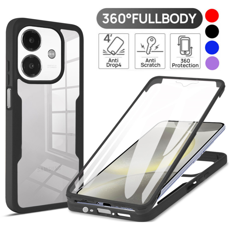 Full Body Protection Shockproof Case For OPPO A40 4G A40M A60 5G A3 A3x Protective Cover Clear Fundas Coque Capa