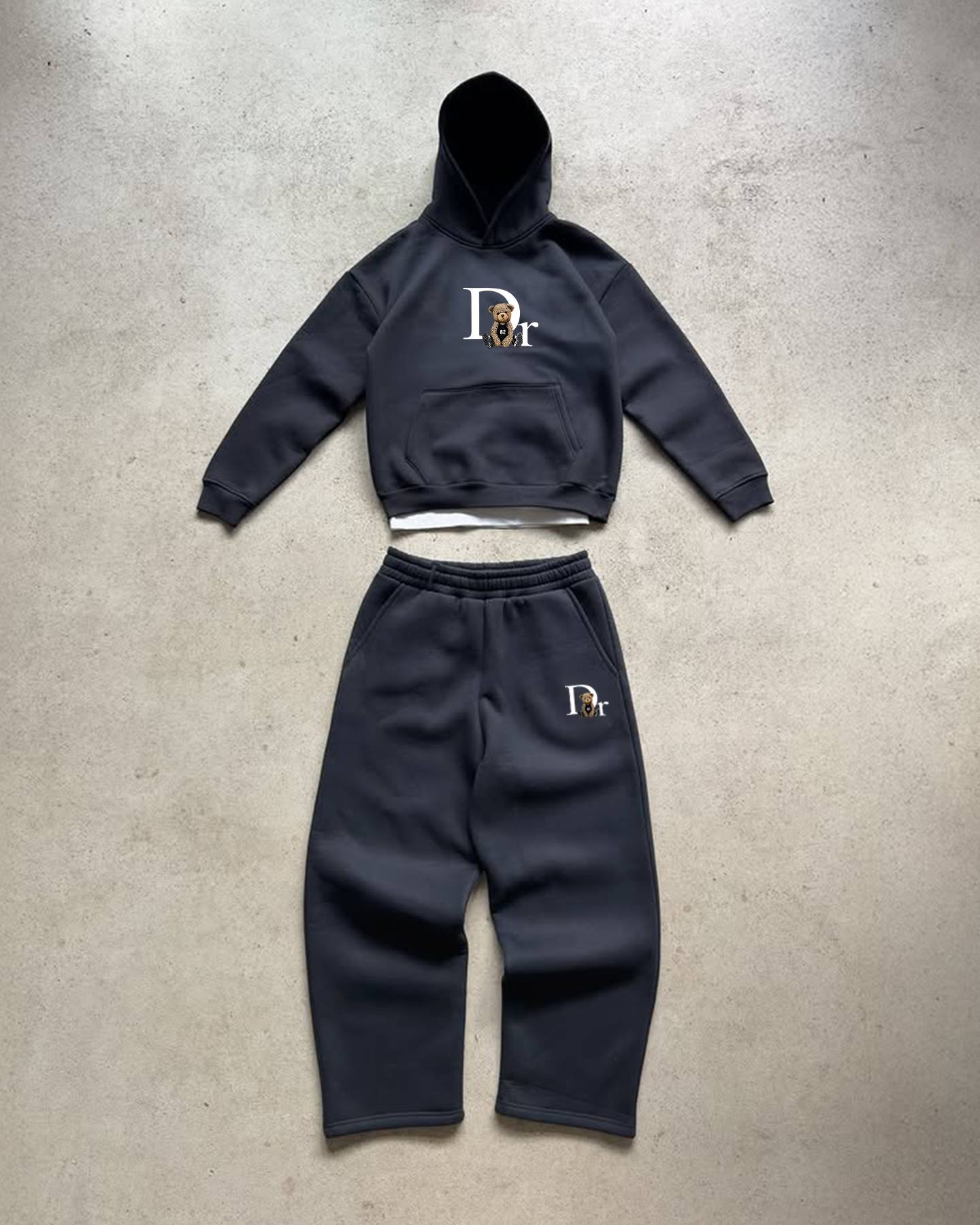 Men's Clothing Street Hip Hop Patchwork Hoodie Y2k Personality Gothic Harajuku Sweater Loose Sweater