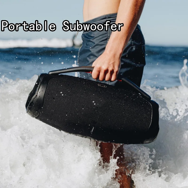 Caixa De som 100W High-power Bluetooth Speakers Portable Outdoor Subwoofer 3D Stereo Surround Sound Column Music Center